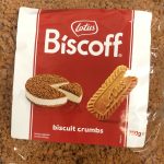 Biscoff biscuit crumb toppings per 100 guests